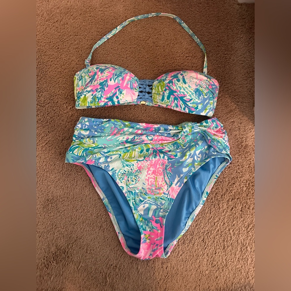 Lilly Pulitzer Bikini womens size 8